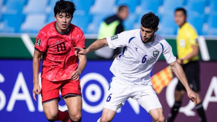 U23 Han Quoc gay that vong hinh anh