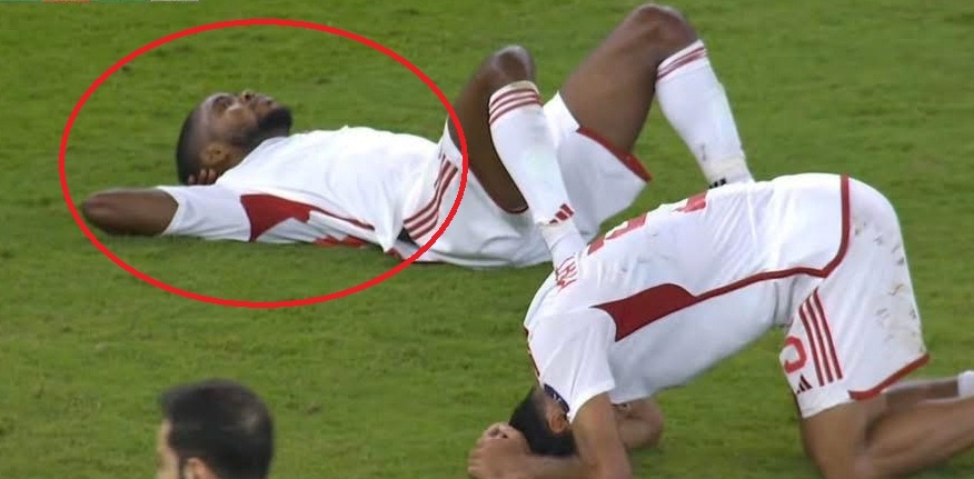 Hinh anh gay sot cua cau thu U23 UAE hinh anh