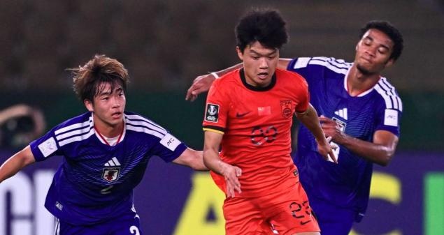 Su bat luc cua U23 Trung Quoc hinh anh