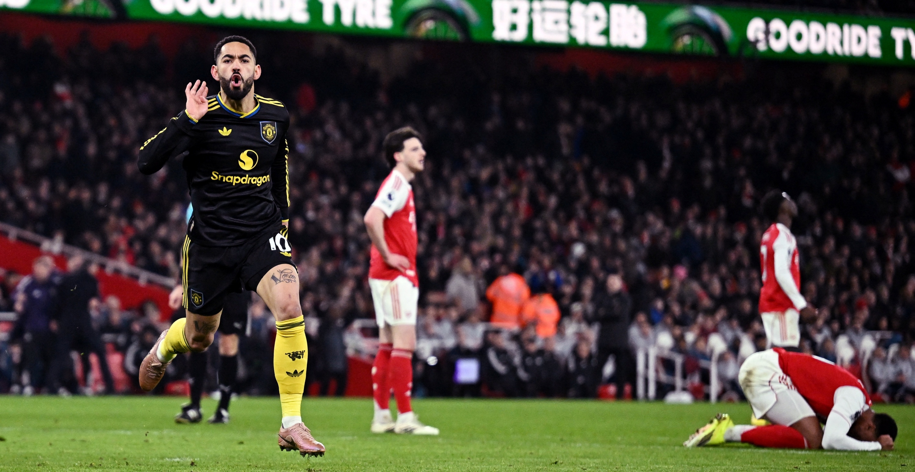 Highlights Arsenal 2-3 Manchester United hinh anh