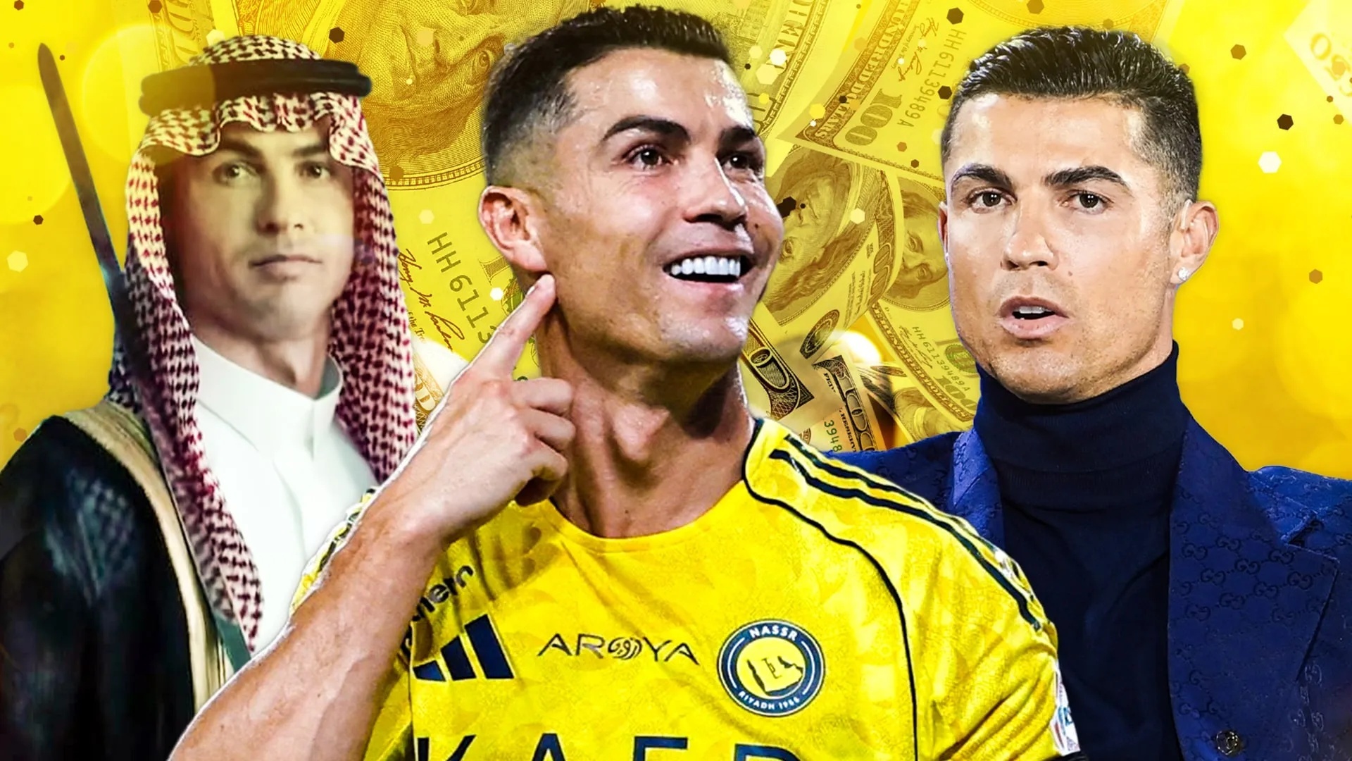 Ronaldo giau co co nao? hinh anh