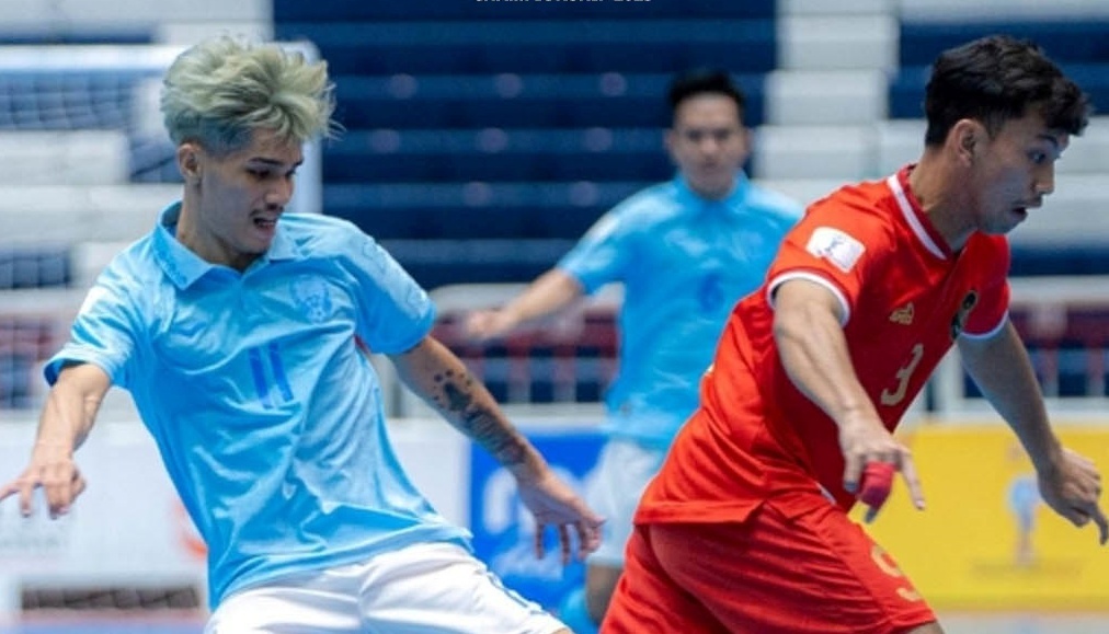 Bong da Campuchia rut khoi giai futsal khu vuc hinh anh