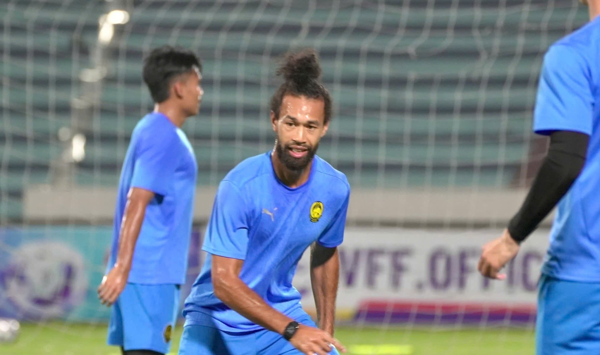 Tuyen Malaysia giau bai truoc tran gap Viet Nam hinh anh