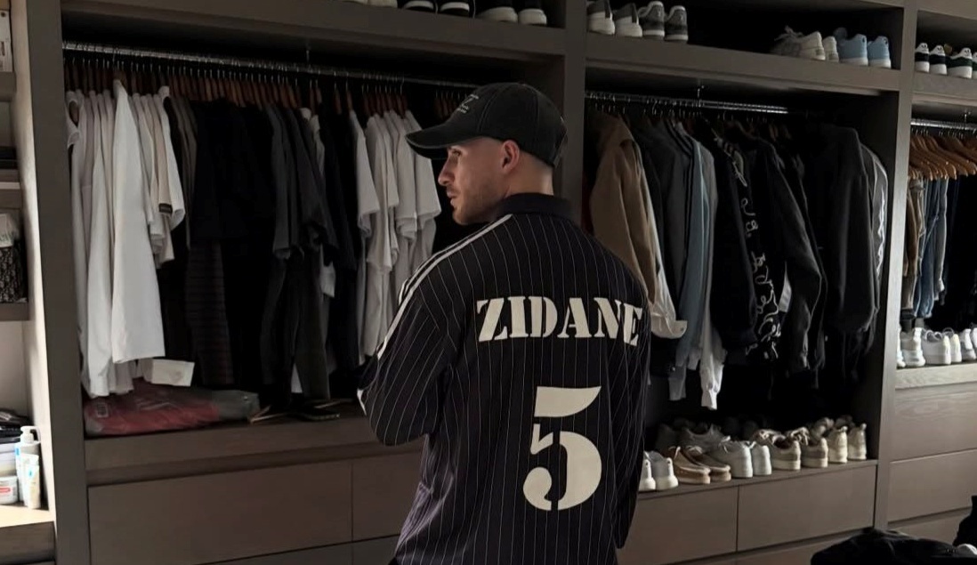 Mac Allister gay bao voi ao Real Madrid hinh anh