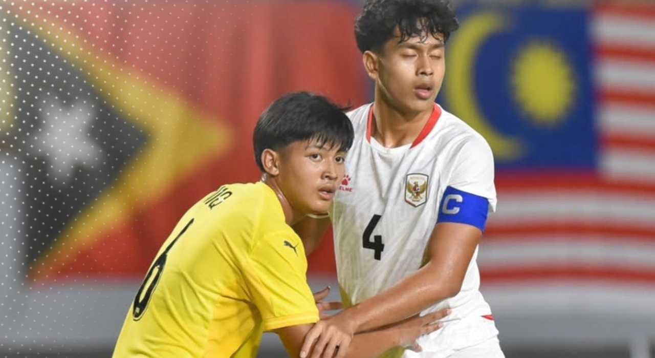 U17 Indonesia thua soc Malaysia hinh anh