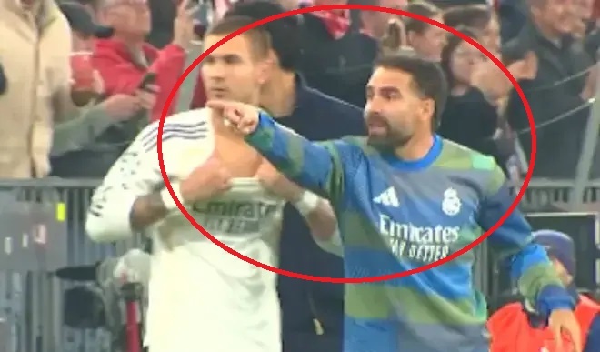 Cau thu Real chui trong tai hinh anh