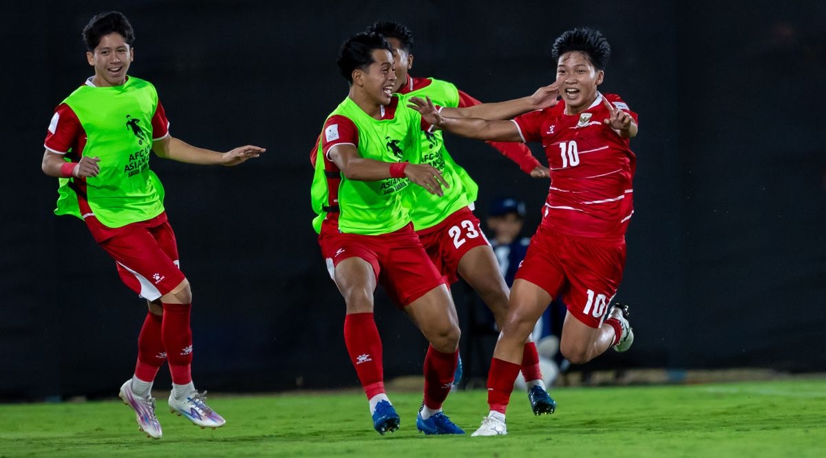 U17 Indonesia ha guc Trung Quoc hinh anh