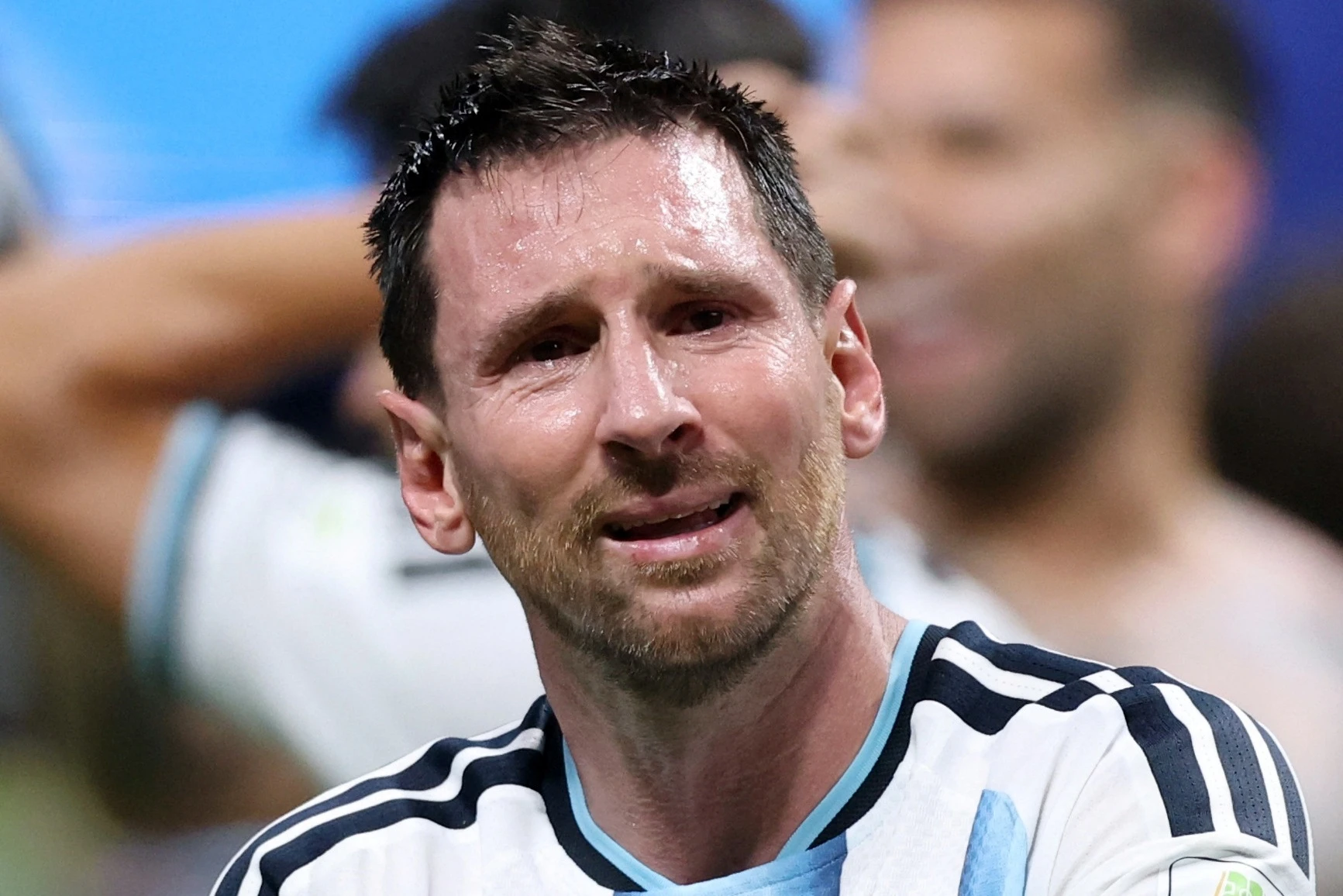 Messi khoc vi da hong phat den hinh anh