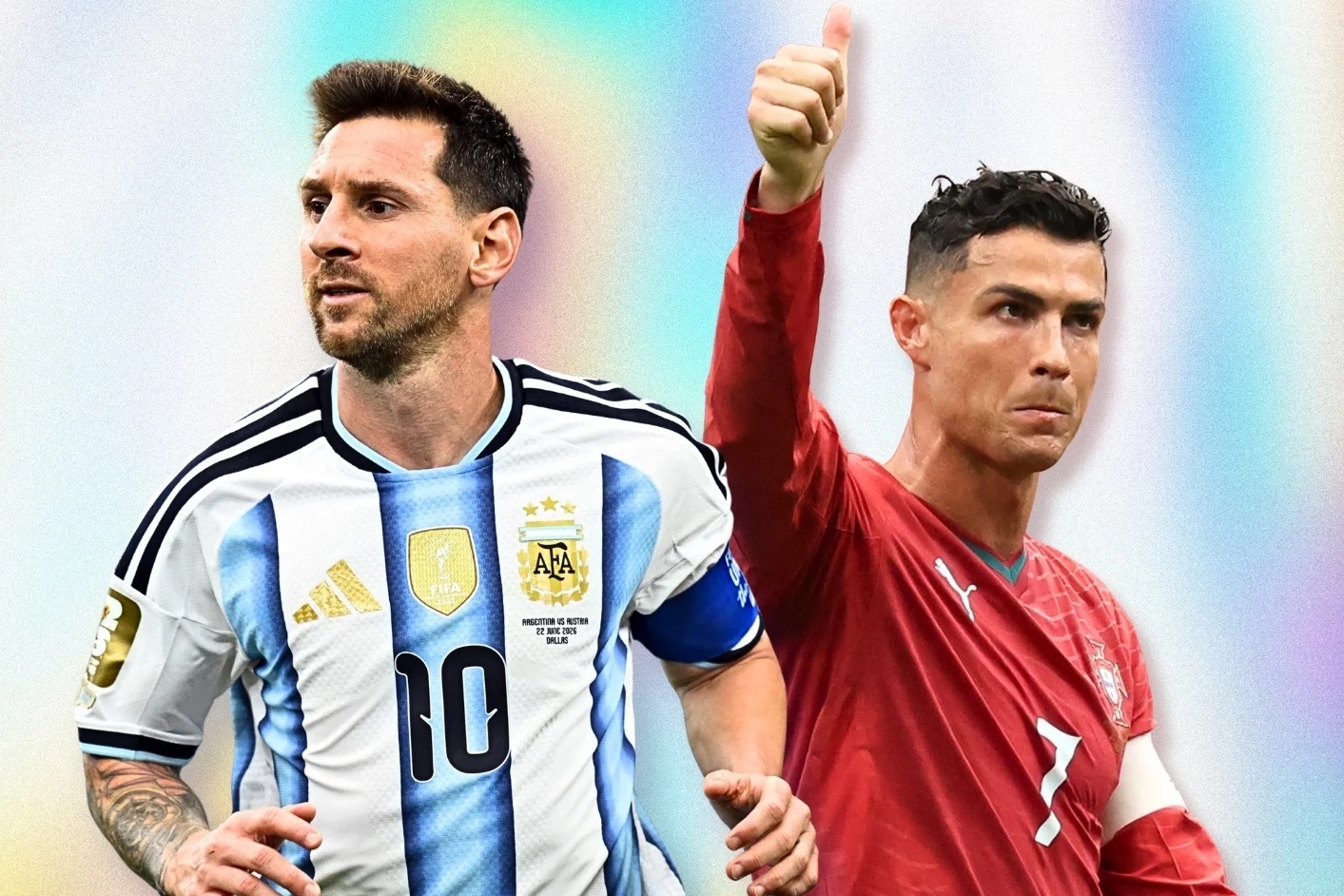 Messi đồng ý đá cặp với Ronaldo