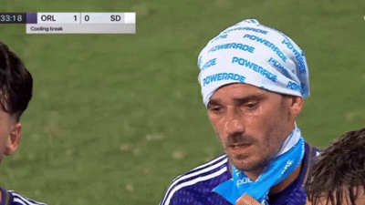 Hình ảnh đáng lo của Griezmann