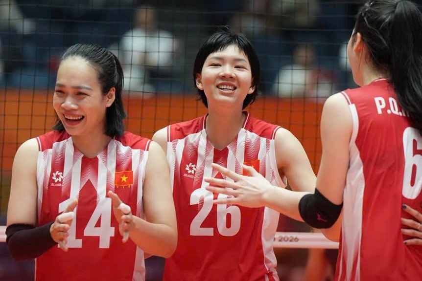 Bóng chuyền nữ Việt Nam vào tứ kết ASIAD 2026
