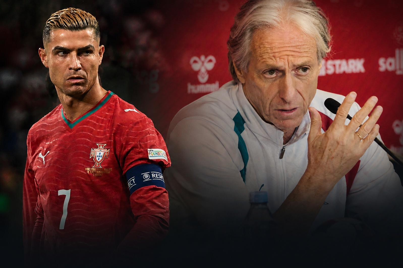 HLV Jesus phũ phàng với Ronaldo giữa tâm bão