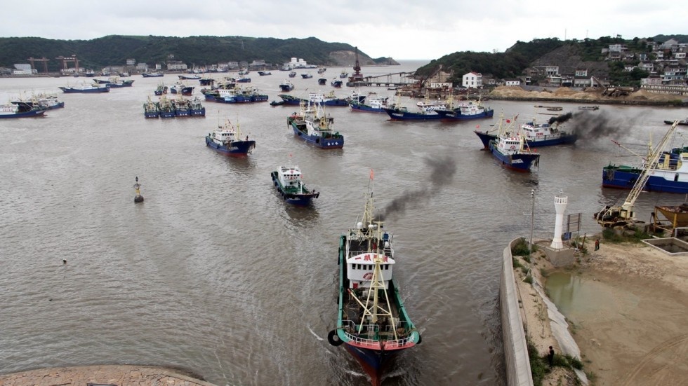 Ngay sau sieu bao Talim, Trung Quoc co the doi mat con bao moi hinh anh