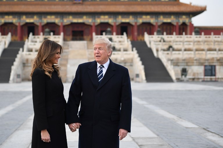 Trump thăm Trung Quốc ảnh 2 Trump tham Trung Quoc anh 2