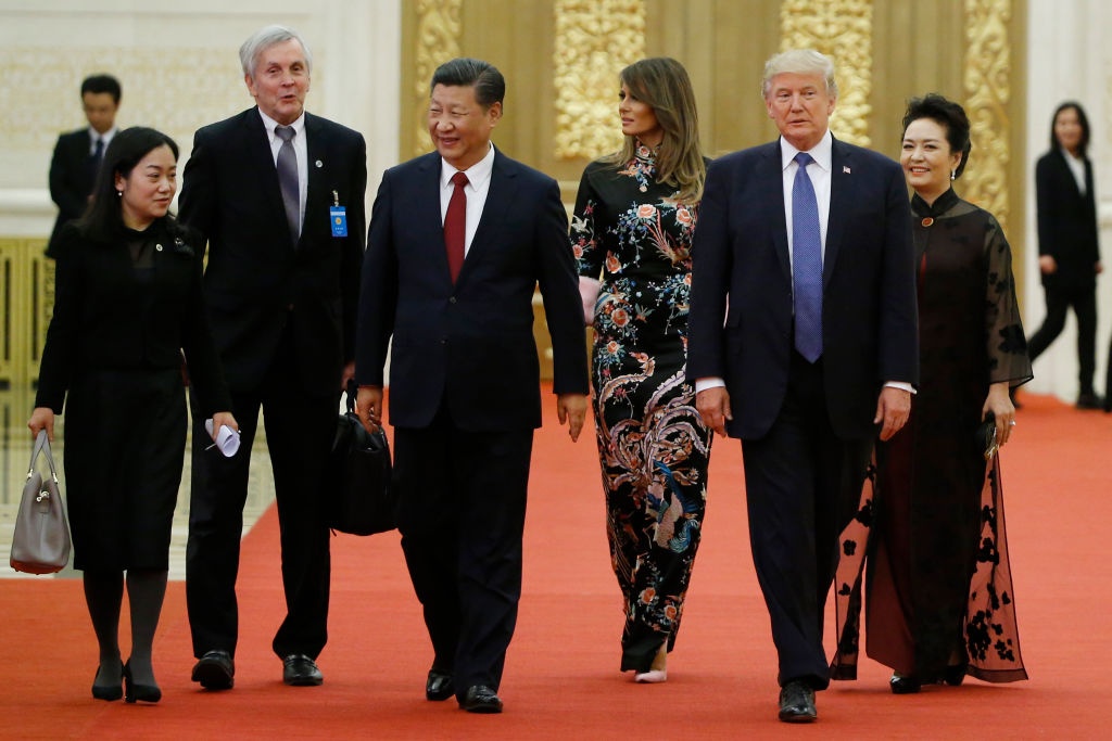 Trump thăm Trung Quốc ảnh 1 Trump tham Trung Quoc anh 1