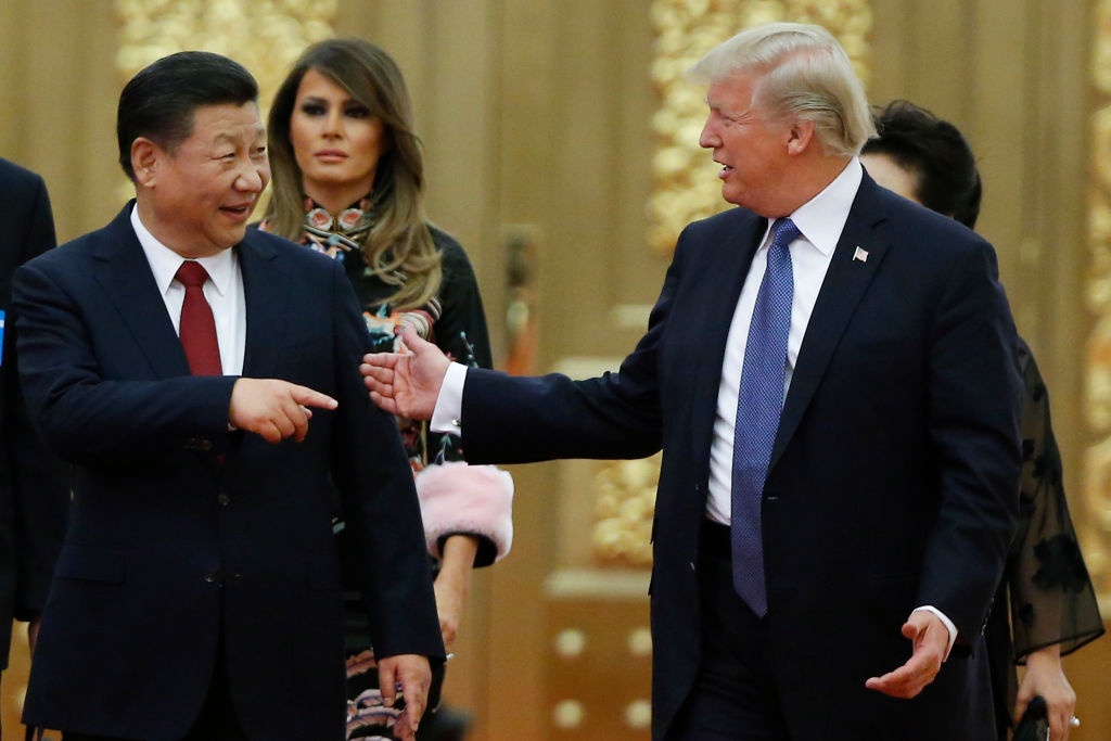 Trump thăm Trung Quốc ảnh 2 Trump tham Trung Quoc anh 2