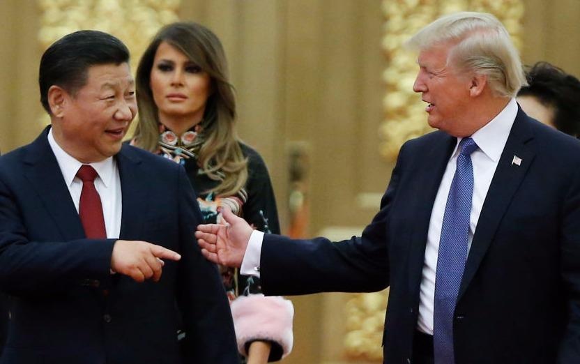 Tong thong Trump du quoc yen do Chu tich Tap thet dai hinh anh