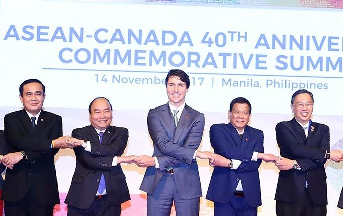 Thu tuong du ky niem 40 nam quan he ASEAN - Canada, ASEAN - EU hinh anh