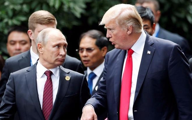 Trump va Putin dien dam ve van de Trieu Tien hinh anh