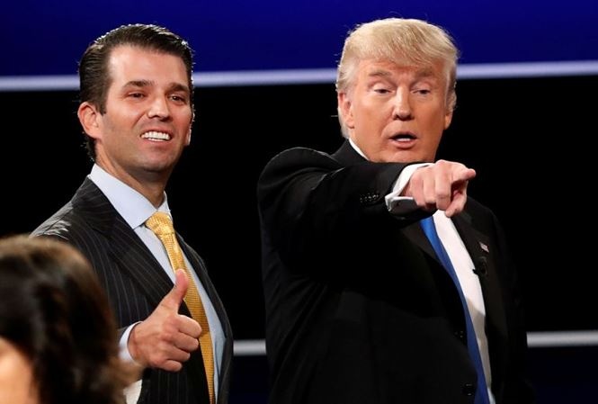 Con trai ca cua Trump bi Quoc hoi chat van vu Nga can thiep bau cu hinh anh