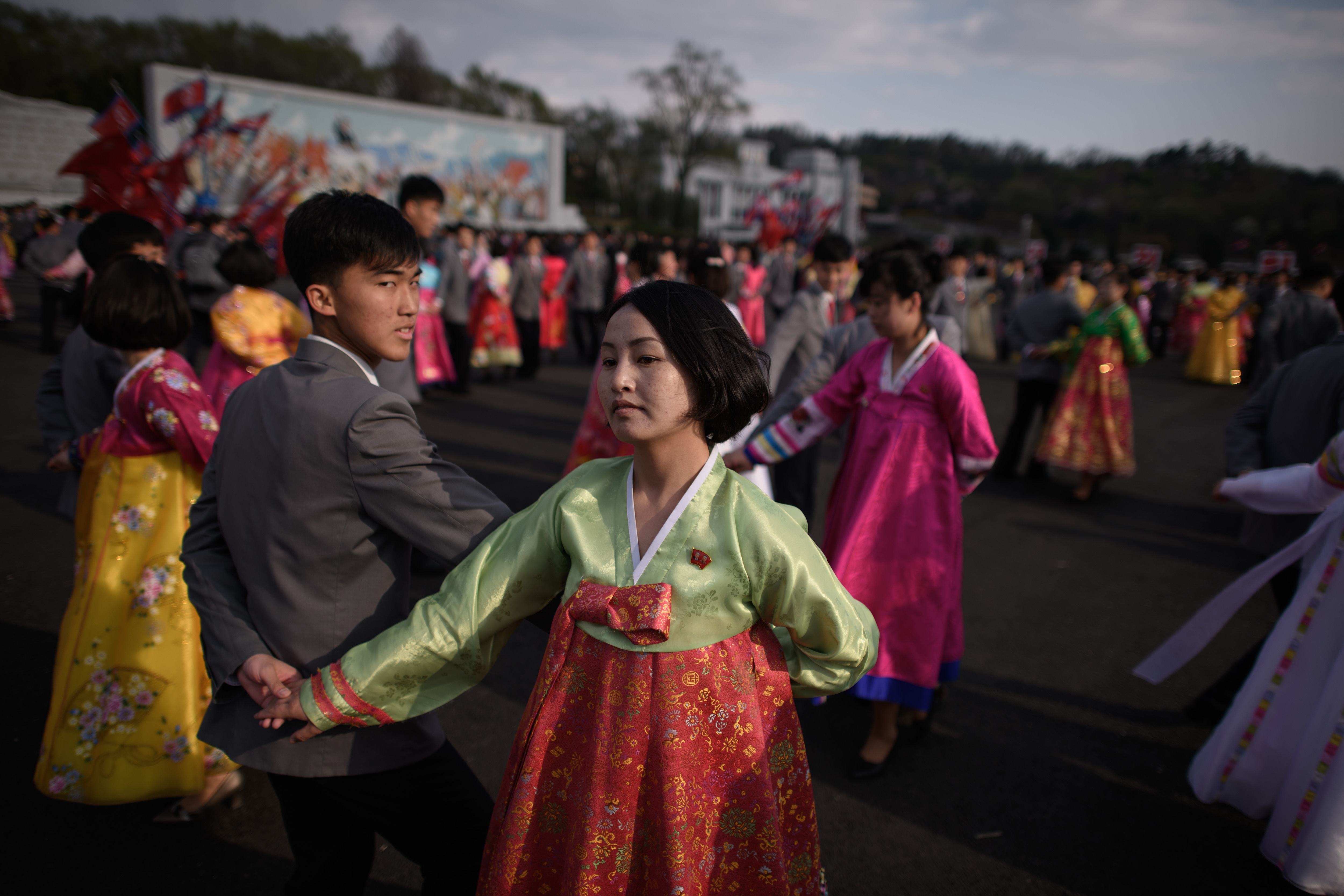 Trieu Tien ky niem ngay sinh Kim Nhat Thanh anh 6