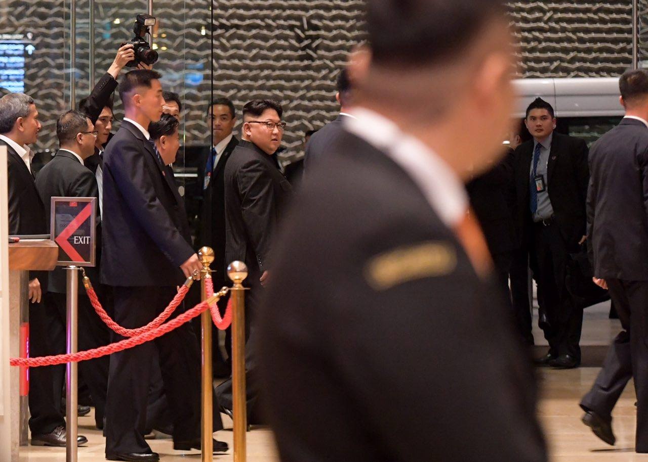 Kim Jong Un o Singapore anh 6