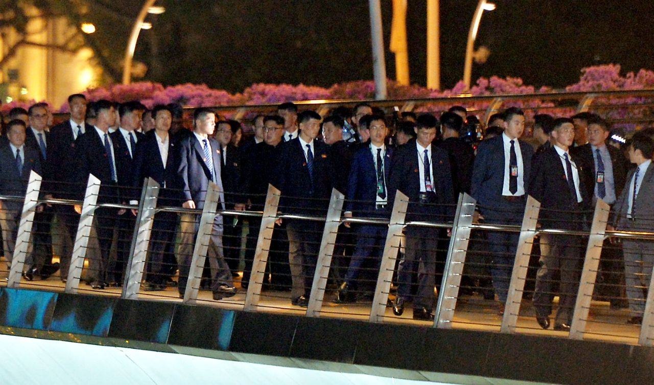 Kim Jong Un o Singapore anh 8