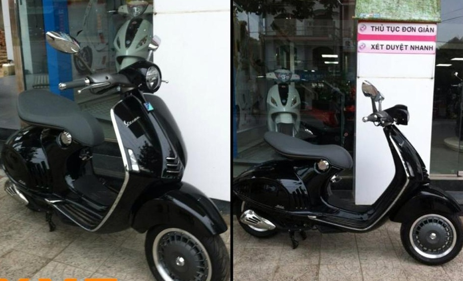 Vespa 946 dat ngang o to xuat hien o Quang Tri hinh anh