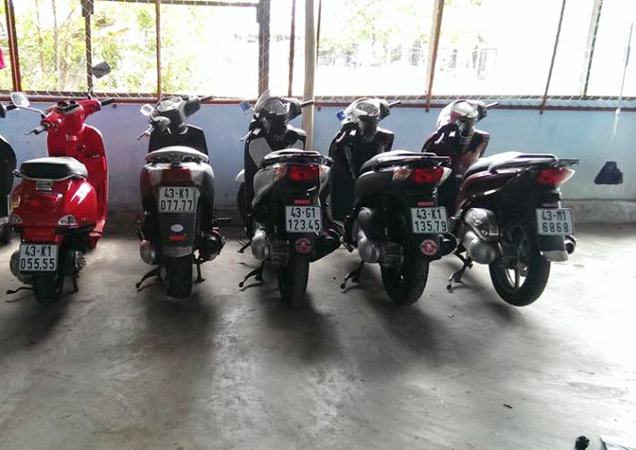 5 chiec xe may bien so dep o Da Nang hinh anh