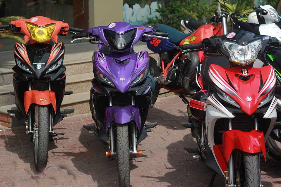 Dan xe Exciter do sac so cua gioi tre Nghe An hinh anh