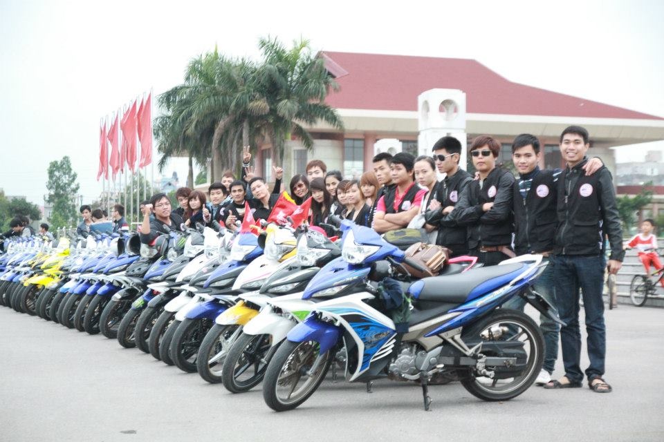 Dan Exciter cua nguoi choi xe Ninh Binh hinh anh