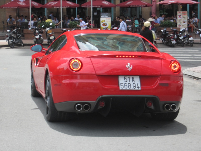 Ferrari 599 GTB doc nhat Viet Nam tai xuat o Sai Gon hinh anh