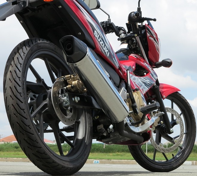 Clip thu tieng po Suzuki Raider R150 o Viet Nam hinh anh