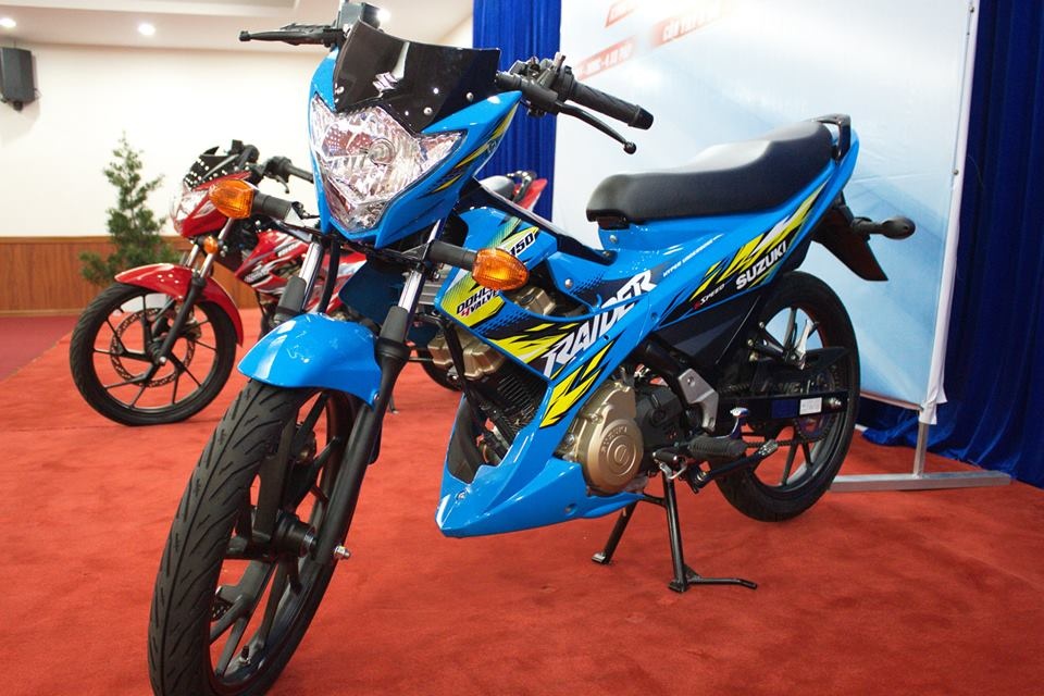 Chi tiet xe con tay Suzuki Raider R150 o Viet Nam hinh anh
