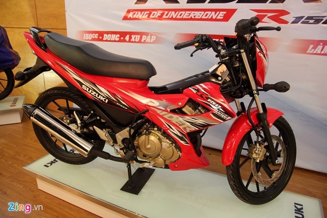 Suzuki Raider R150 ra mat tai Ha Noi hinh anh