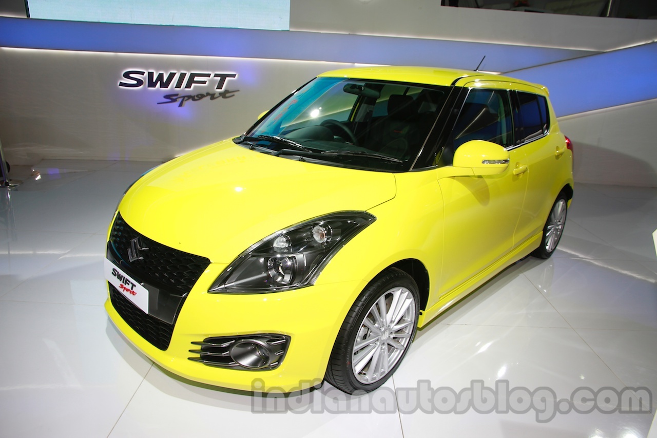 Suzuki Swift Sport ra mat o Auto Expo 2014 hinh anh