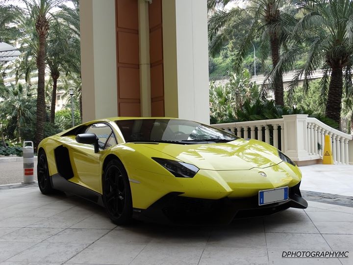 Lamborghini Aventador 50th Edition in Monaco !