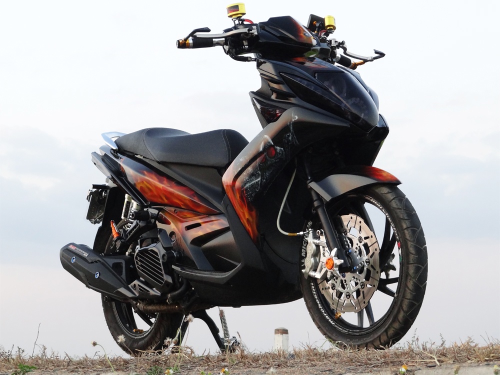 Nouvo SX phong cach phim Ma toc do o Gia Lai hinh anh