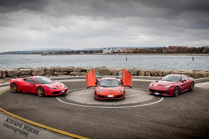 58 Speciale, McLaren MP4-12C & F12 Berlinetta