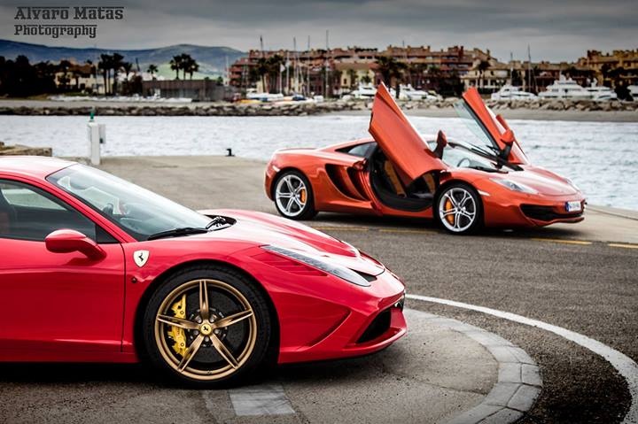 Anh dep sieu xe 29/3: Ferrari 458 Speciale do McLaren 12C hinh anh