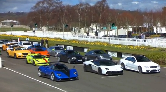 Dan sieu xe o truong dua Goodwood Motor Circuit hinh anh