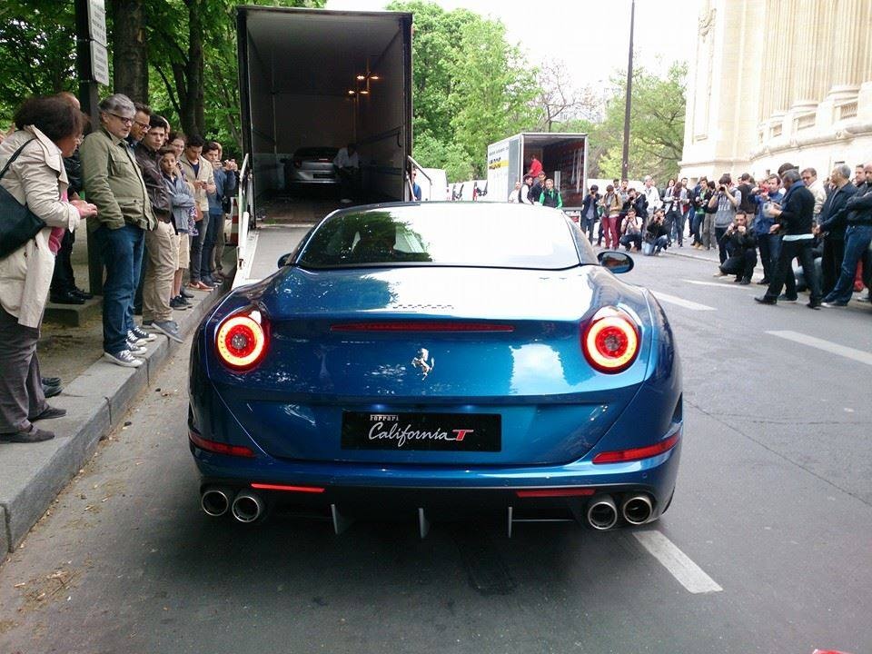 Ferrari California Ts Spotted in Paris 