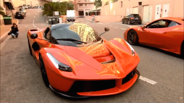 Ferrari 458 Speciale and LaFerrari Cruise in Monaco!