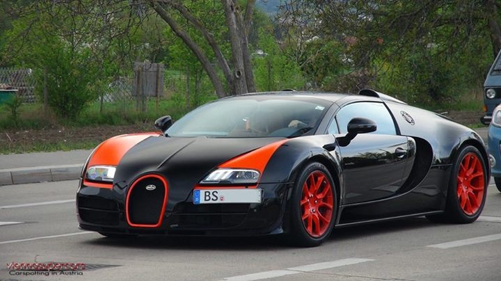 Anh dep sieu xe 9/4: Bugatti Veyron dac biet o Ao hinh anh