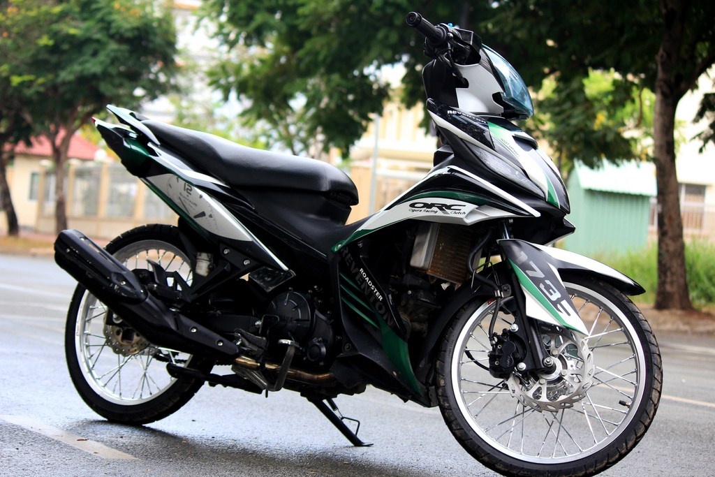 Yamaha Exciter do phong cach bui bam o Tra Vinh hinh anh