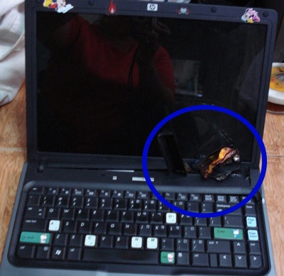 Nhung vu thu hoi pin laptop do nguy co chay no tai Viet Nam hinh anh