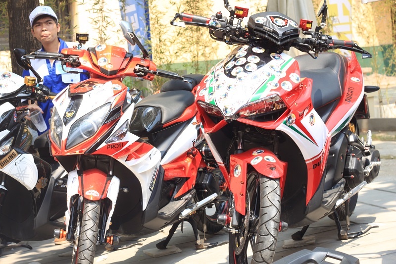 Cap doi Nouvo do phong cach sieu mo to tai Sai Gon hinh anh