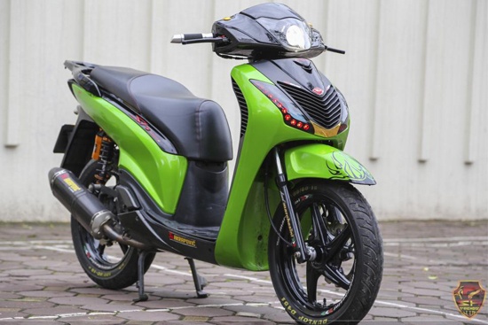 Dàn đèn với bóng Q5 và dàn Led oblock được thiết kế mới.