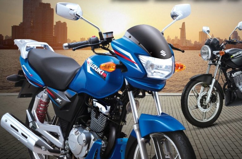 Xe con tay Suzuki Thunder 150 Fi chuan bi ban o Viet Nam hinh anh