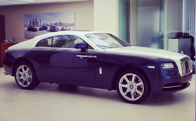 Rolls-Royce trinh lang Wraith o Viet Nam chieu nay hinh anh